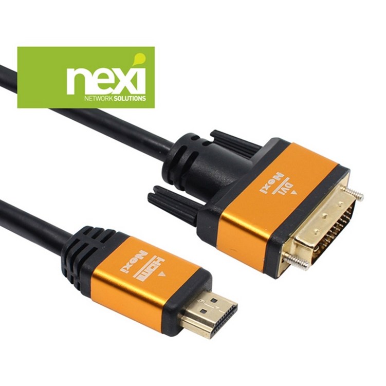 NEXI HDMI2.0 to DVID변환케이블 1M  20M UHD 4K해상도 HDCP, 20mNX745, 1개