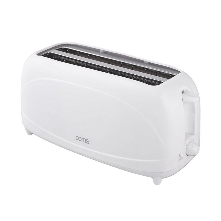 Coms 롱슬롯 토스터기 4슬라이스 1000W