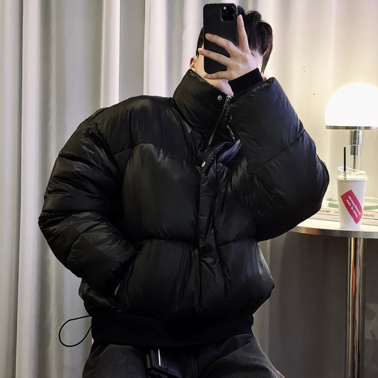 남녀공용 오버핏 베이직 숏패딩 남녀공용 오버핏 베이직 숏패딩