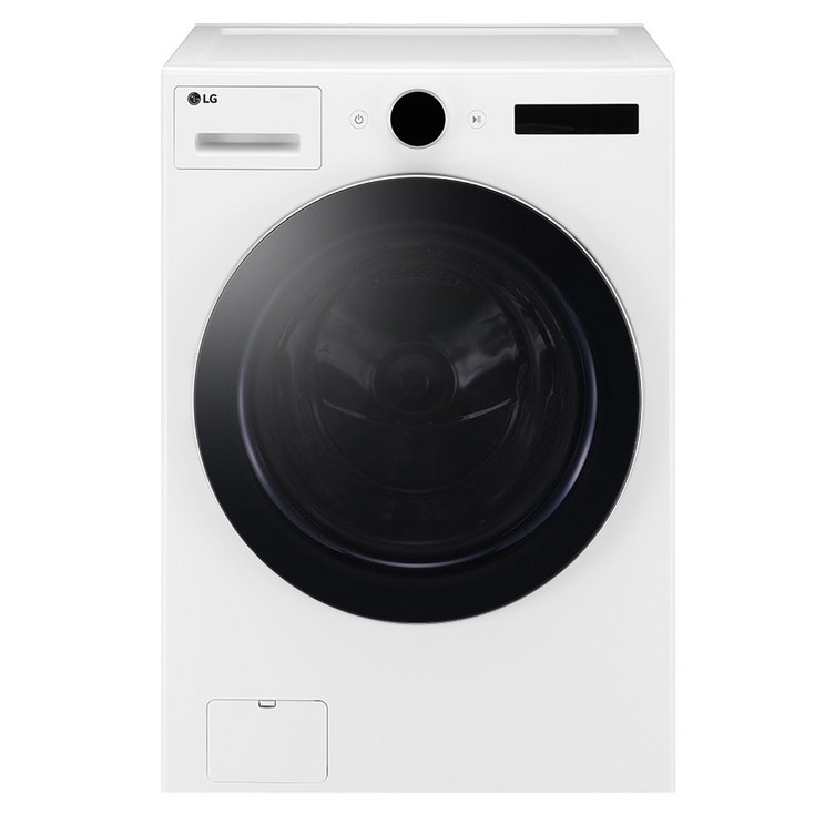 LG전자 트롬 오브제컬렉션 드럼 세탁기 FX24WSKW 24kg  스태킹키트 세트 방문설치