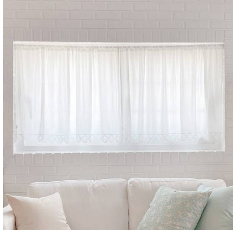 데코토닉 블랑쉬 레이스 바란스커튼