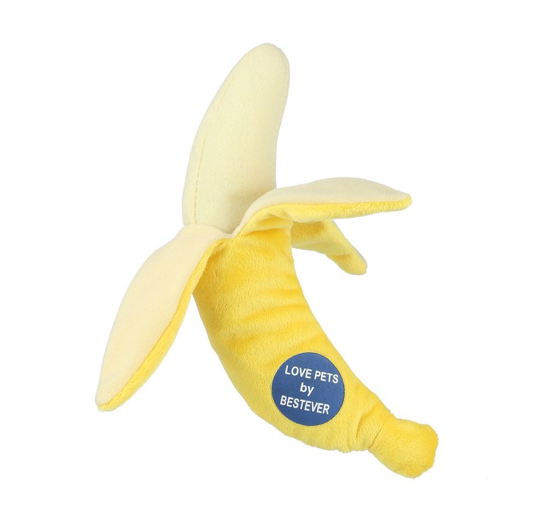베스트에버 바스락 반려동물 장난감 바나나 20 x 5 x 4 cm