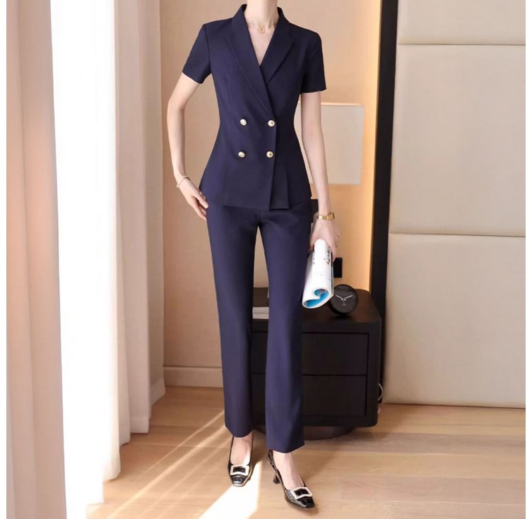 페이퍼먼츠 마레나 투버튼 슬림핏 여름 정장세트 10729