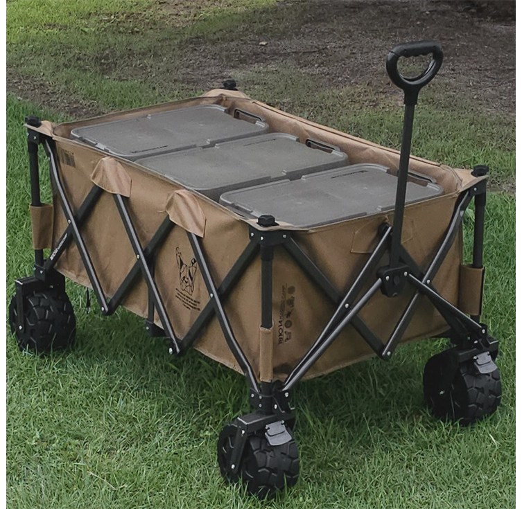 매드독 매드 자이언트 프리미엄 캠핑웨건, 탄, 1개