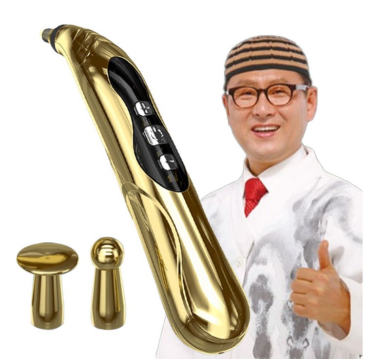 TV홈쇼핑정품 애드크로스김오곤 확풀려 365 마사지펜 핏테라 충전식 무선 미니 소형 안마기 진동 안마