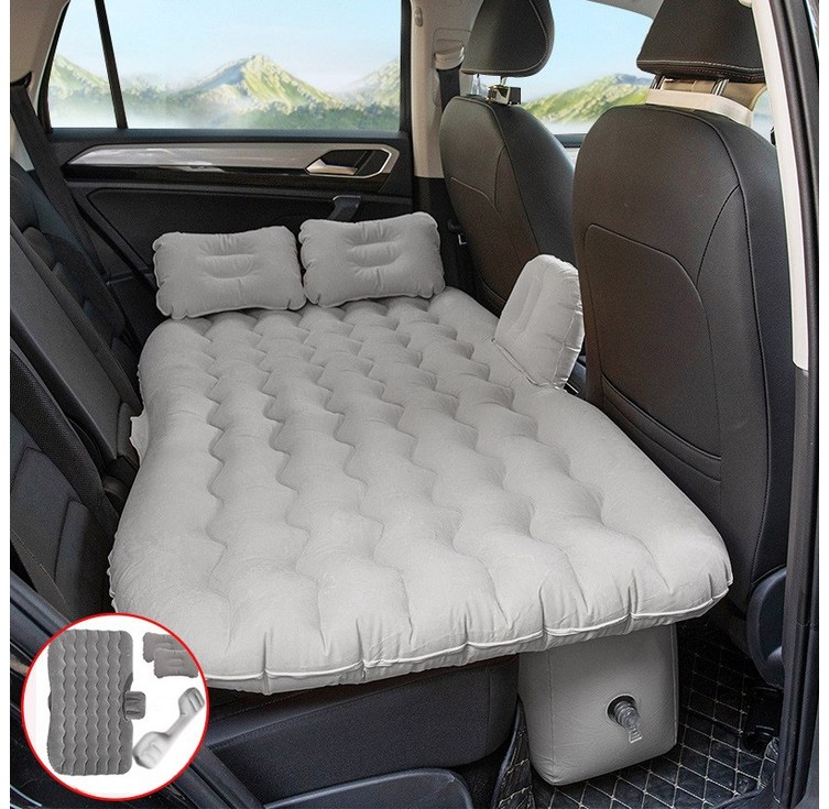 반전 차량용에어매트 아웃도어  캠핑 매트 물결무늬에어매트 1세트