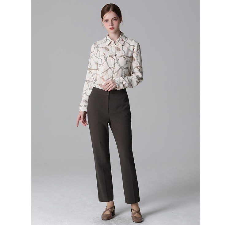리스트 베이직 슬림 셋업 팬츠  택가격 138000원