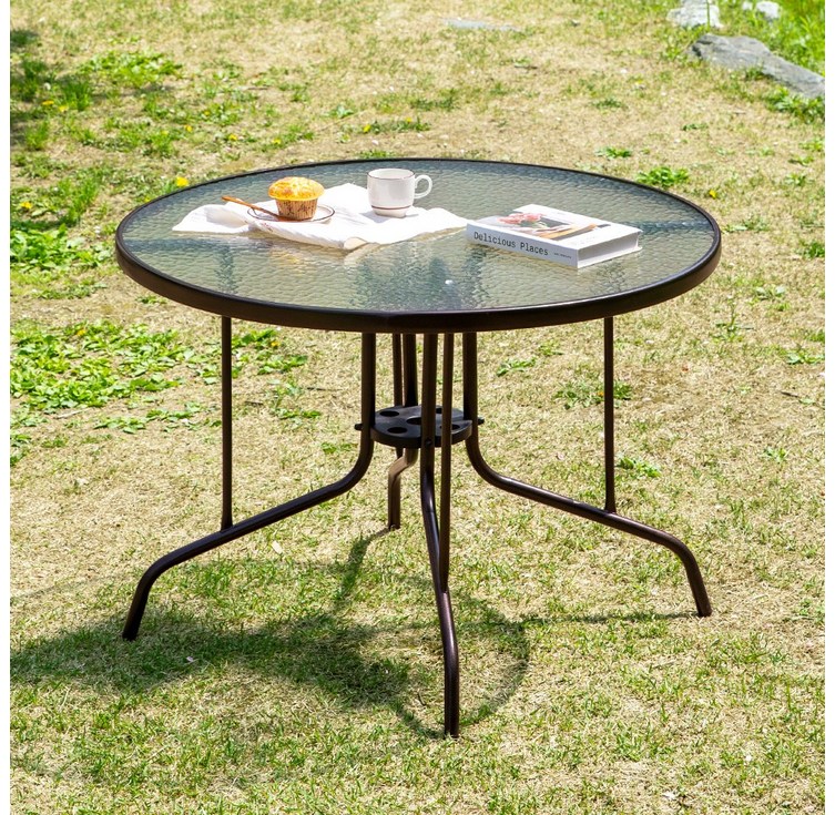 유로아이 1000 원형 테이블 야외 정원 테라스 카페, 선택초코