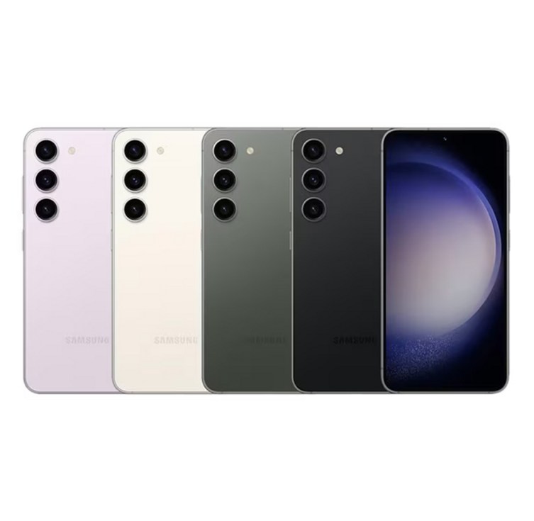 삼성전자 Ai 갤럭시 S23 256GB 공기계 S급 구성품 단말기  유심핀  보호케이스  보호필름  12개월 무상보증 Rethink, 라벤더, 256GB