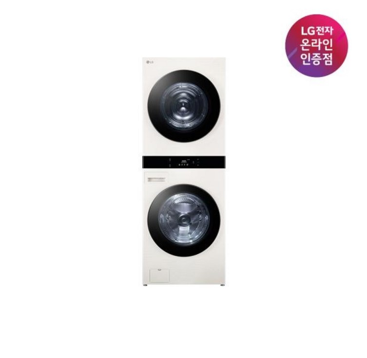 LG전자 TROMM트롬 워시타워 오브제컬렉션 세탁25kg건조21kg WL21EEN 네이처베이지