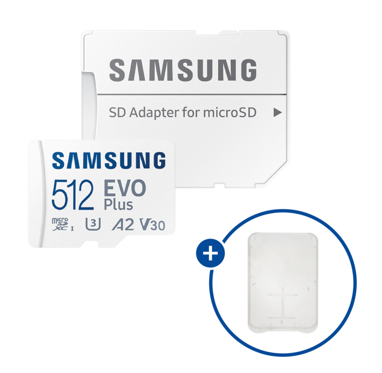 삼성전자 마이크로SD카드 EVO PLUS MBMC512SAKR SD카드 케이스, 512GBSD카드 케이스