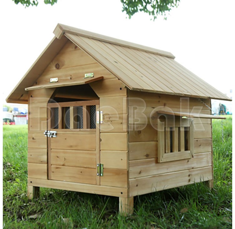친환경 애견하우스 원목하우스 반려견집 중형견 펫하우스 야외 대형개집 진돗개 강아지집 원목개집