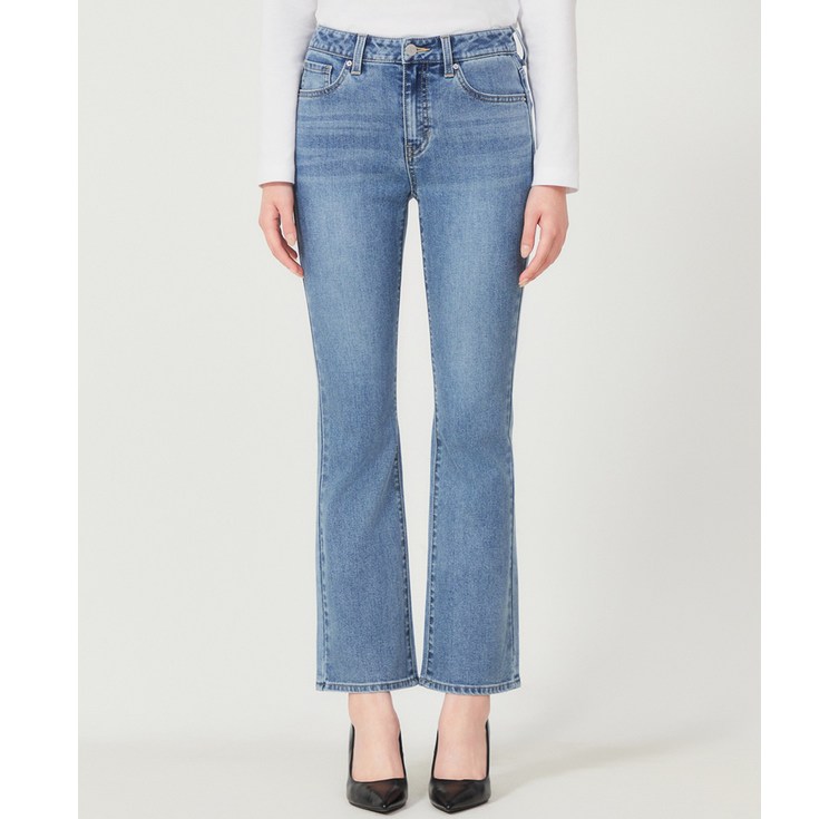 게스 여성 슬림 부츠컷 청바지 MBL OP1D8102