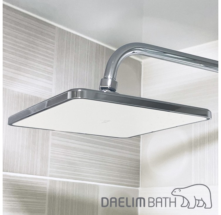 대림바스 국산 4각 해바라기 샤워기 헤드 DLYS4584