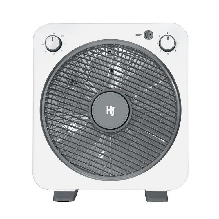 홍진 사파이어 탁상형 박스팬 선풍기 HJ30BX, 그레이, HJ30BX