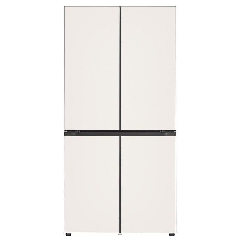 LG전자 [색상선택형] 디오스 오브제컬렉션 STEM 베이직 Fit Max 상냉장 하냉동 601L 4도어 냉장고 방문설치, M626GBB052 1