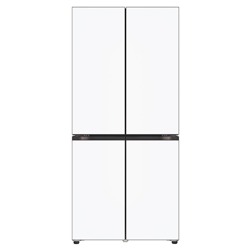 LG전자 디오스 오브제컬렉션 상냉장 하냉동 Fit Max 504L 4도어 냉장고 방문설치, M516GBB012S 1