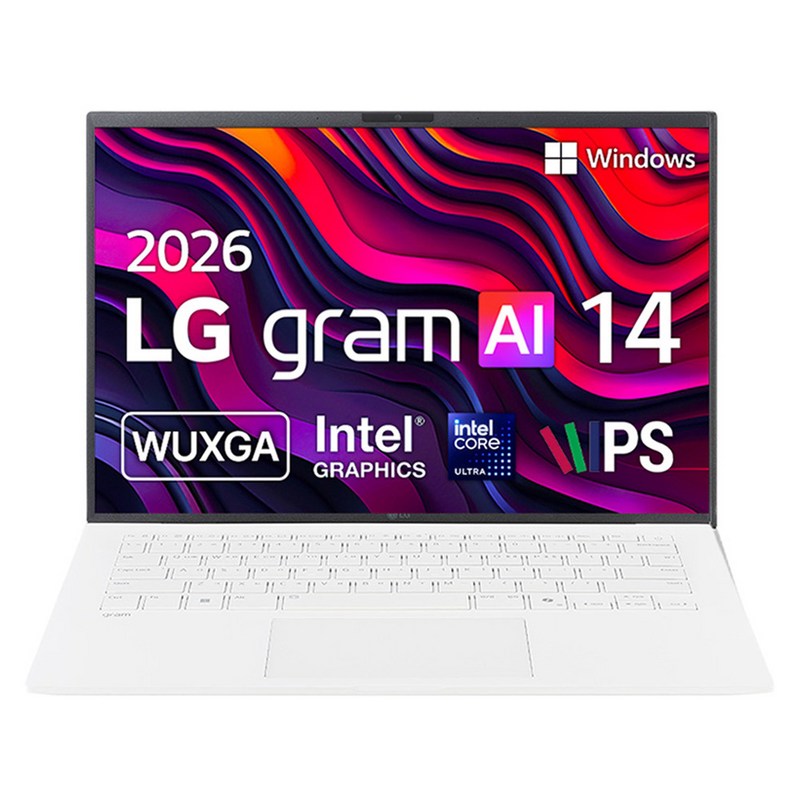 LG전자 2026 그램 AI 14 코어Ultra5, 에센스 화이트, 14Z90U-GS5CK, 256GB, 16GB, WIN11 Home 2