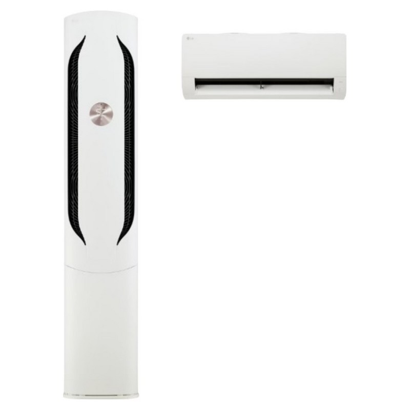 LG전자 인버터 56.9㎡ +18.7㎡ 휘센 오브제컬렉션 위너 2in1 멀티형 에어컨 FQ17HDWHM2M 방문설치, 매립배관형 1