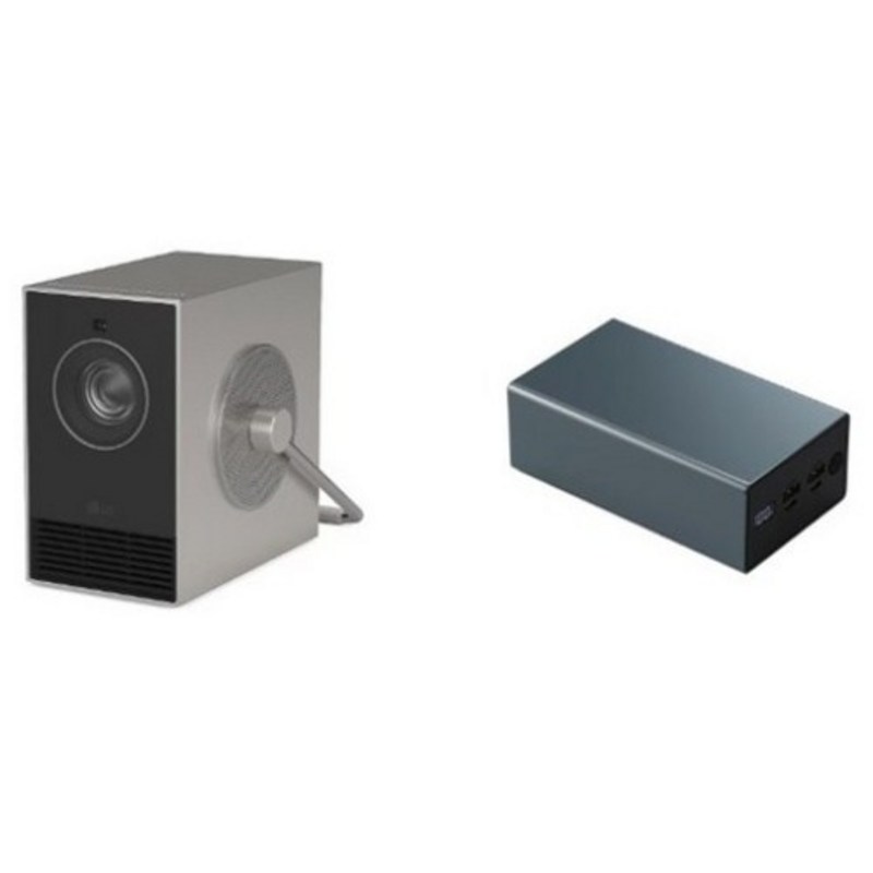 LG전자 시네빔 큐브 + 배터리 세트 방문설치, QB1PMBAT.2EASET