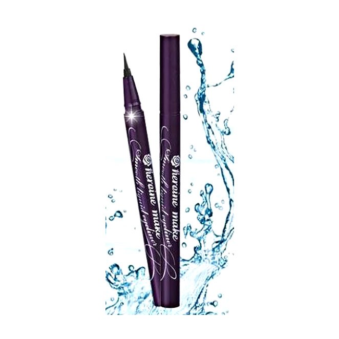 키스미 히로인 메이크 스무스 리퀴드 아이라이너 슈퍼킵 0.4 ml, 딥블랙, 1개 - thumb image