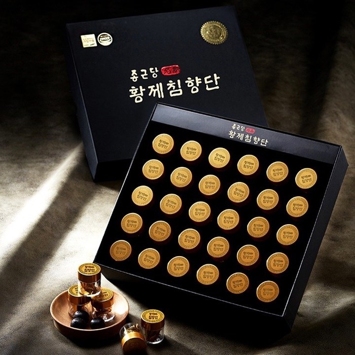 종근당 황제 침향단 + 쇼핑백, 225g, 1개 - thumb image