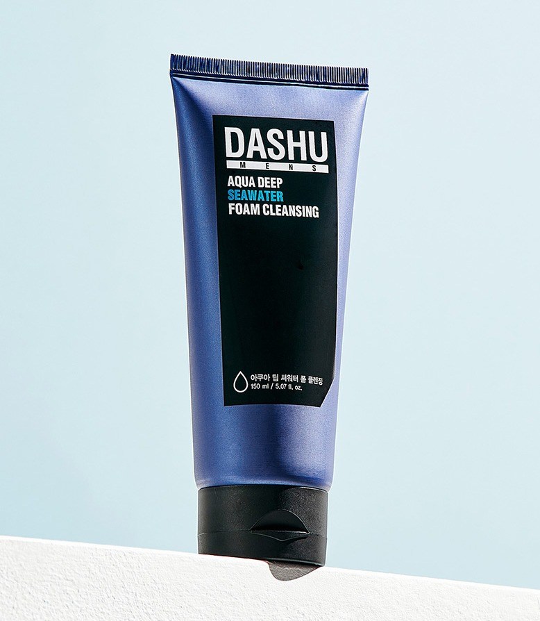 다슈 남성용 아쿠아 딥 씨워터 폼클렌징, 2개, 150ml - thumb image