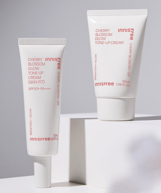 이니스프리 제주 왕벚꽃 스킨핏 톤업 크림 50ml, 1개 - thumb image