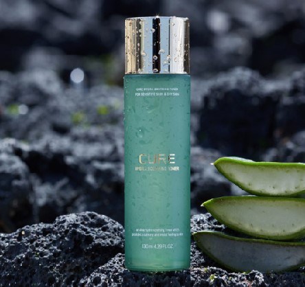 김정문알로에 큐어 하이드라 수딩 토너, 130ml, 1개 - thumb image