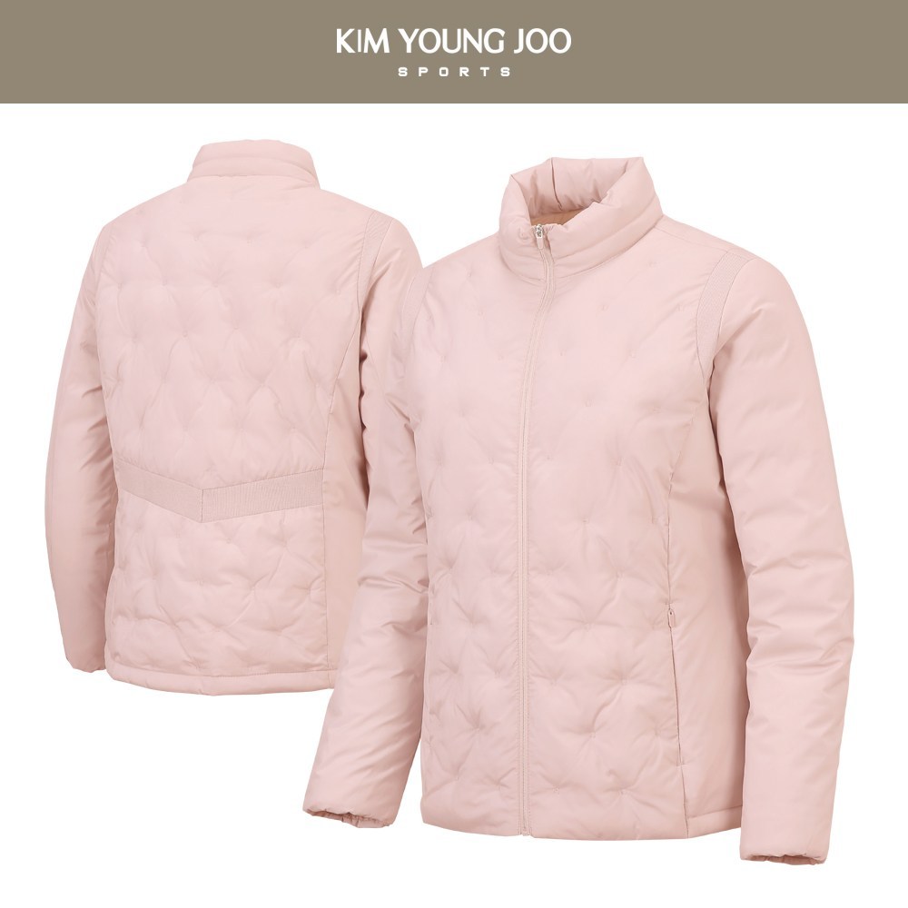 [가을겨울용]김영주스포츠 여성 웰론 경량 패딩 점퍼 WJ200 - thumb image
