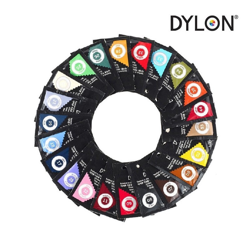 DYLON(다이론) 다이론 DYLON 멀티염료, 5.8g, 8이보니블랙 - D
