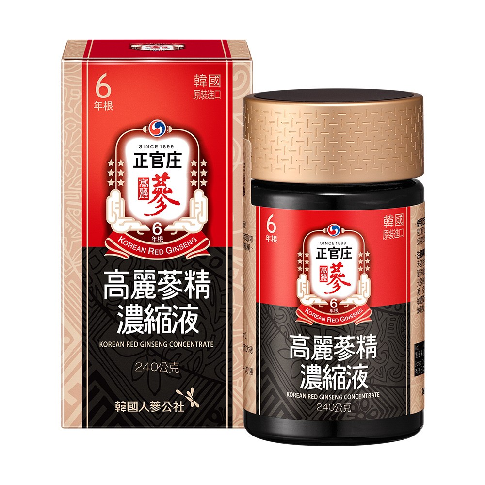 正官庄　紅蔘精　紅蔘濃縮液　240g 正官庄高麗蔘精濃縮液, 240g, 1瓶- 紅蔘/人蔘| 酷澎