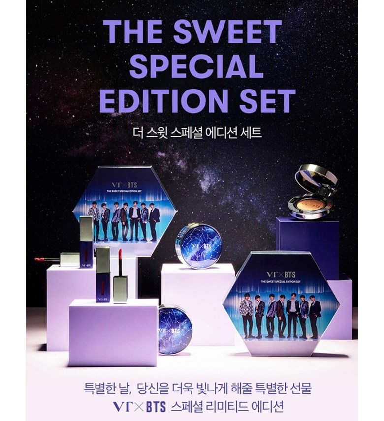 VT X BTS<br>방탄소년단 스페셜에디션<br>THE SWEET SPECIAL(21호/23호 쿠션+틴트 2종)